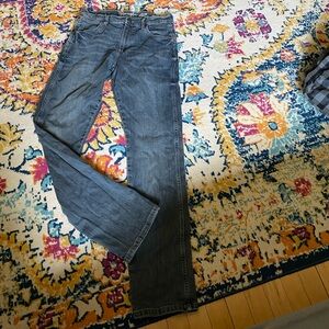 Wrangler Blue Straight Jeans Classic Style